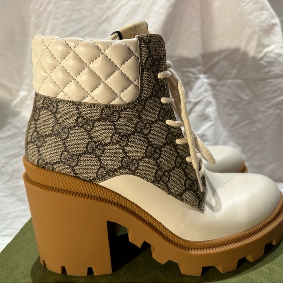 Gucci Shoes - Gucci lace up boots size 38.5